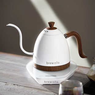 Brewista Intelligent Temperature-Controlled Hand-Brewed Coffee Pot Household Stainless Steel Long-Mouth Electric Hot Water Tea Temperature-Controlled B Pot Pro