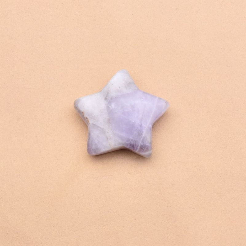 跨境热销3cm天然石五角星水晶半宝石星星diy饰品配件摆件亚马逊|undefined