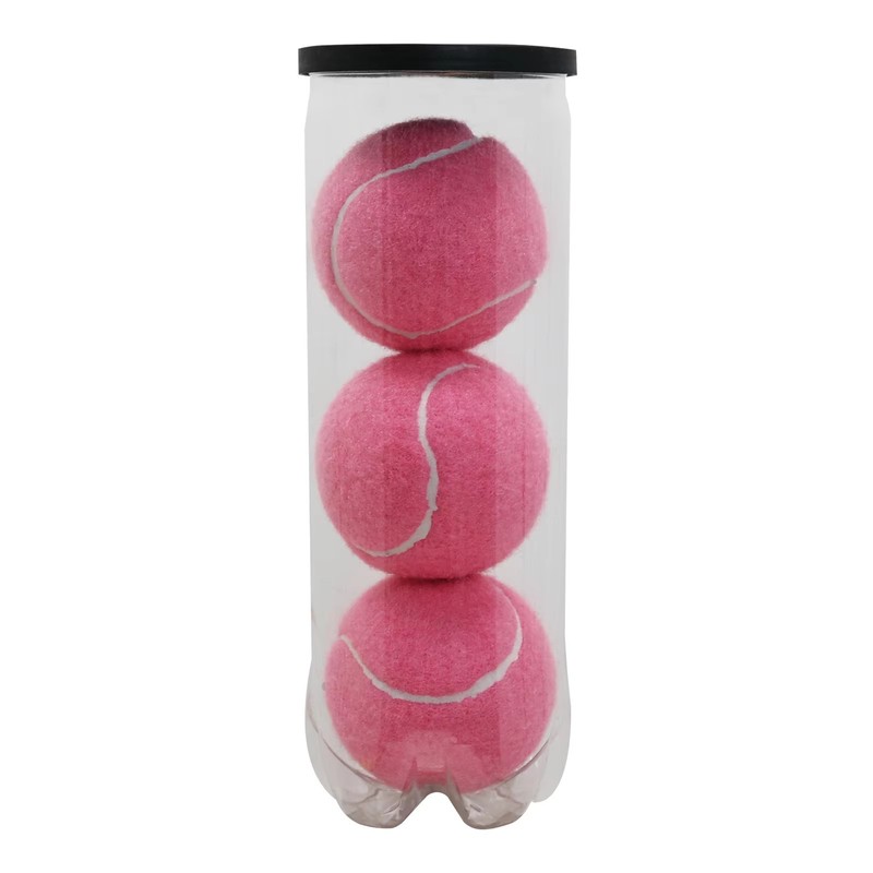 Padel ball板式网球专业比赛球45-55%羊毛训练粉色笼式网球|undefined