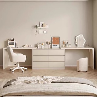 Dressing Table and Cupboard Integrated Simple Modern Desk Dressing Table Bedside Cabinet Computer Table Dressing Table Bedroom Girls