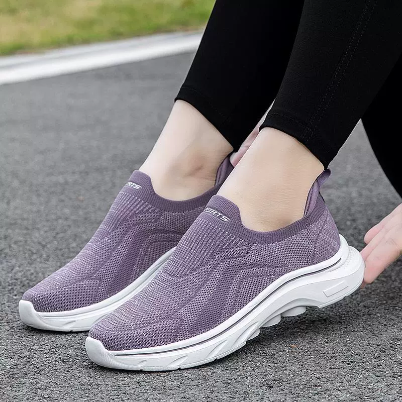 Спортивные кроссовки для пожилых людей среднего и пожилого возраста повседневная мода ленивый человек
