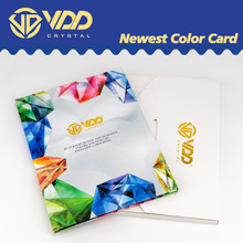 VDD 2025新色卡 高品质玻璃水晶平底钻美甲钻水钻色板 色卡