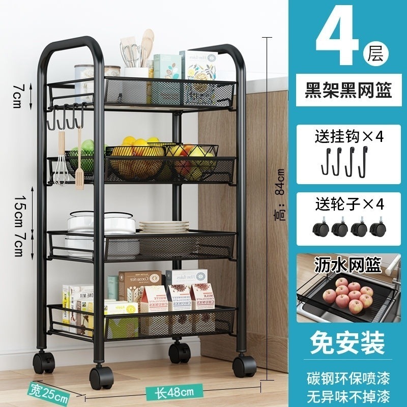 美容院专用小推车美容车三层理发店美发美甲手推工具车收纳置物架|undefined