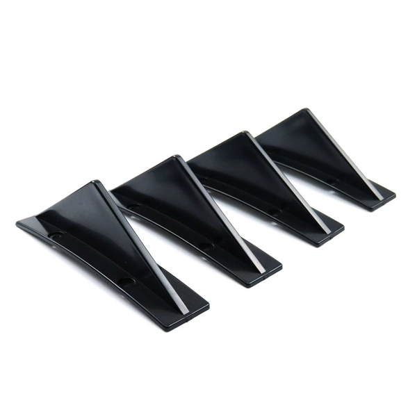 Type B curved black 4 pack