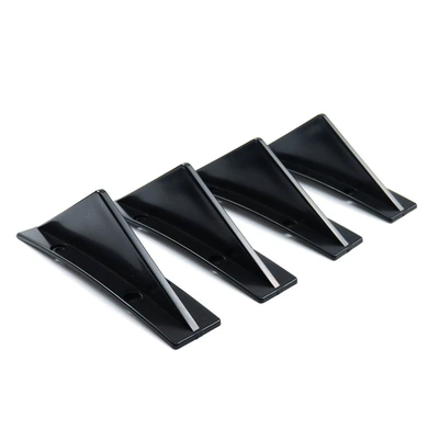 spoiler trim, Spoiler - b-curved-surface-black-4-pack