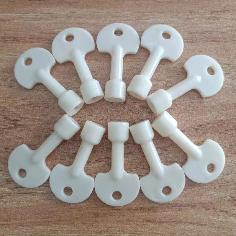 Universal sanitation trash can key municipal iron sheet outdoor property stainless steel fruit case trash can triangle iron lock