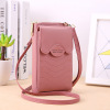 Lonny new pattern capacity Mobile phone bag One shoulder Messenger Zipper bag multi-function have more cash than can be accounted for clutch bag lady wallet