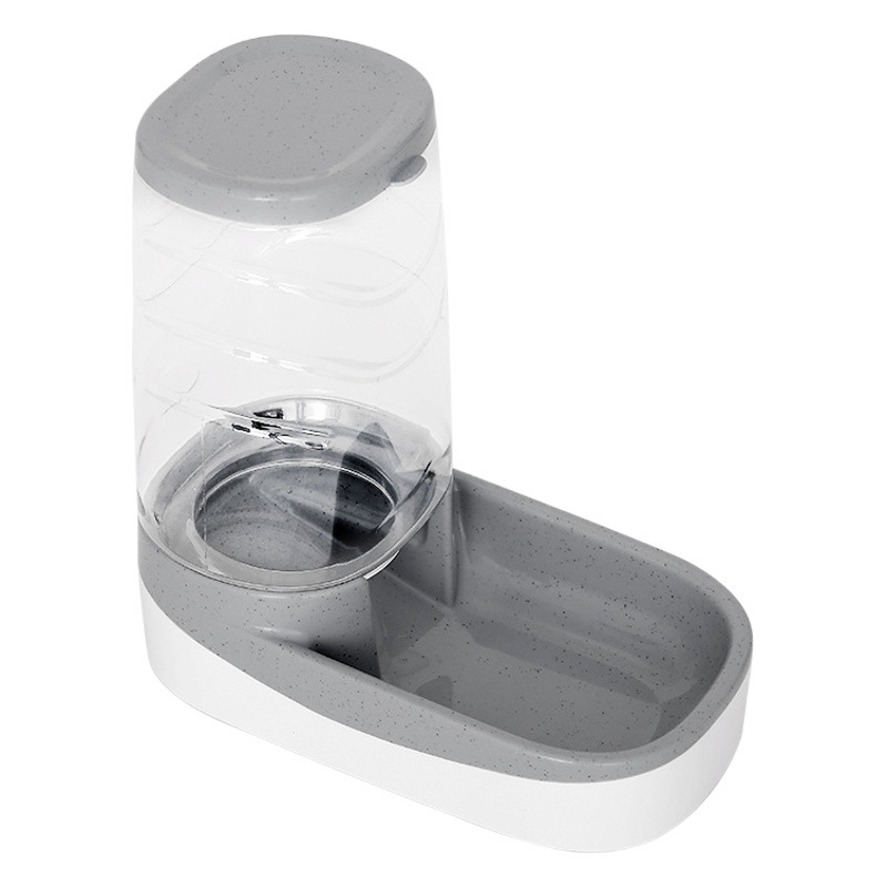 Gato dispensador de agua Alimentador automático perro dispensador de agua cuenca de agua Flujo no-plug-in alimentación de agua para mascotas integrado