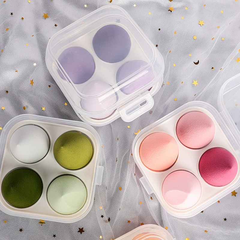 Cosmetic sponge, soft set drop-shaped, makeup primer, soft heel
