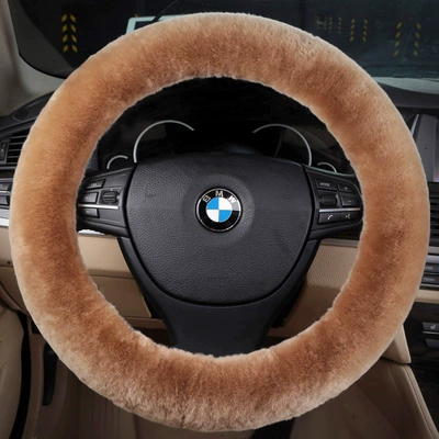 New Model Steering Wheel Cover: Steering wheel cover - camel-35cm-42cm-are-suitable