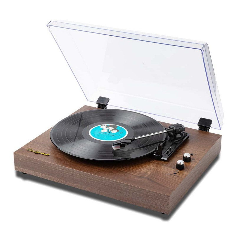黒ゴムレコード機LPレトロbluetoothオーディオ現代旧式蓄音機レコード機盤圧電レコードヘッドレトロ|undefined