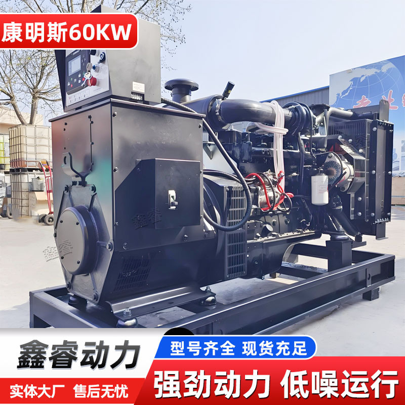 60KW カミンズディーゼル発電機工場建設現場学校ディーゼルエンジン 60kW 全銅ブラシレス発電機|undefined
