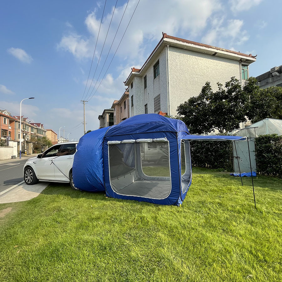 Outdoor extended SUV rear tent, car-mounted tent, trunk tent, car tail box tent, side-of-car tent for outdoor camping