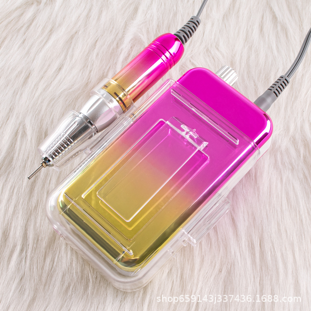 Máquina de manicure especial de descarga de uñas portátil 35000 rpm pulido de uñas herramientas de manicure transfronterizas en stock