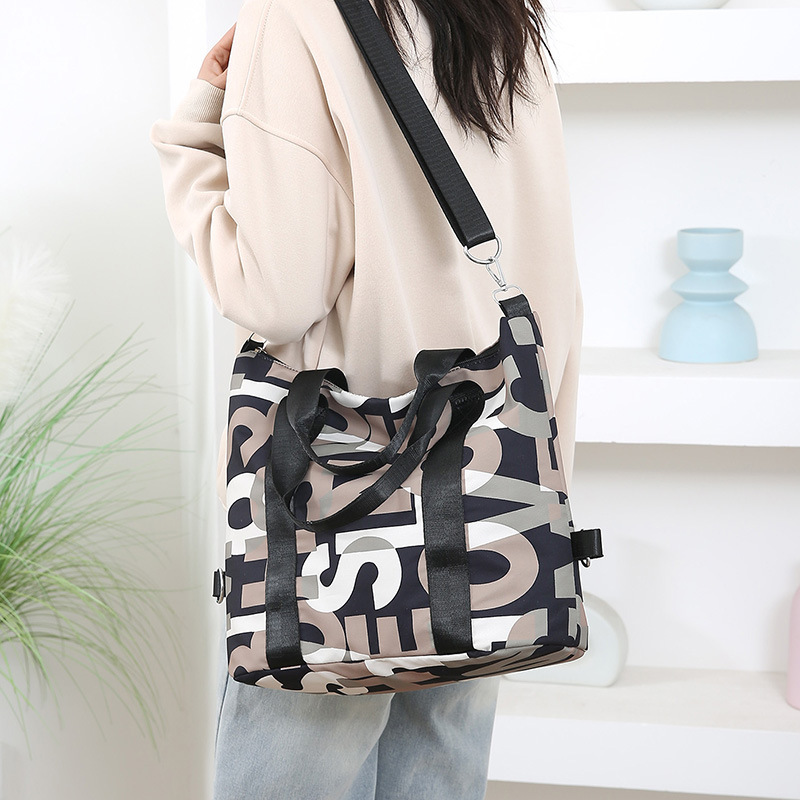 Nuevo bolso de hombro de las mujeres bolsa de mensajero de tela Oxford grande ultra-ligero impermeable bolsa de tela de nylon bolso crossbody de compras de las mujeres