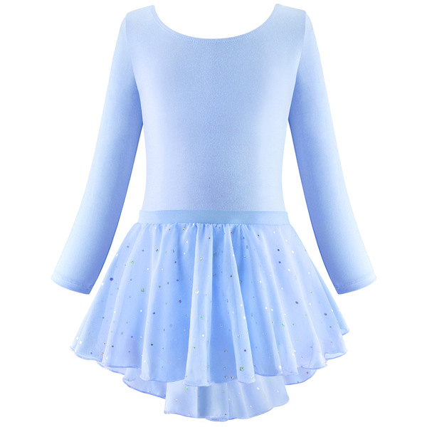 2024 Children's dance service girl ballet skirt sequins girl long…