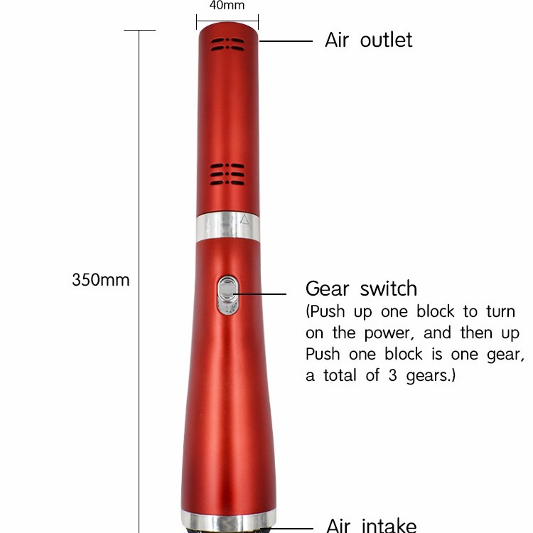 Little God Blow Terahertz Fisioterapia Masaje de ondas de luz Masajeador de meridianos de manos Medidor de energía Antienvejecimiento y portátil