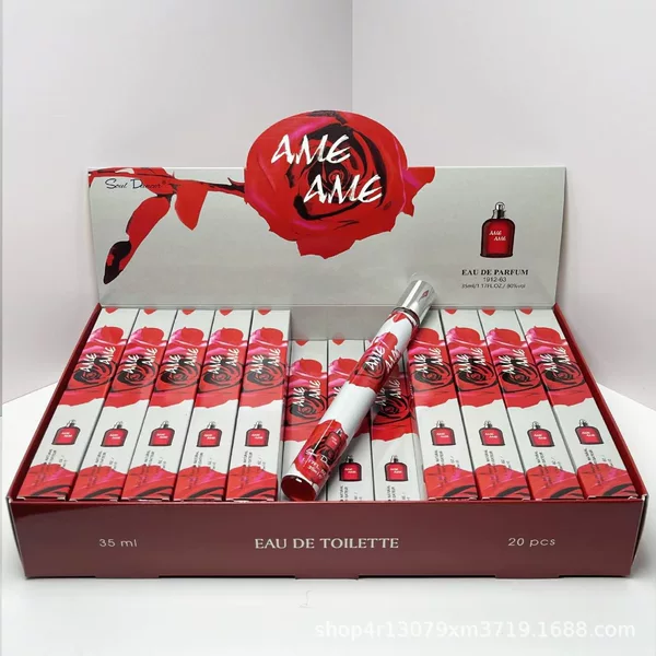 Cross-border new men's and women's sample-sized perfume, 35ml, long-lasting fragrance, Vietnamese-style tube, compact and portable, wholesale