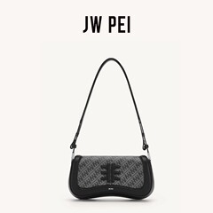 JWPEI老花布丁包法式小众款通勤包腋下包单肩斜挎包包女2025新款