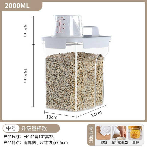 ❤Four snap buckle 2000ml single package