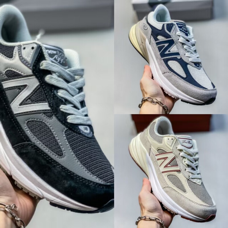 Balance Nb990 V3 Classic Comfortable All-Match Fashion Retro Casual Shoes Cushioning Breathable Running Shoes