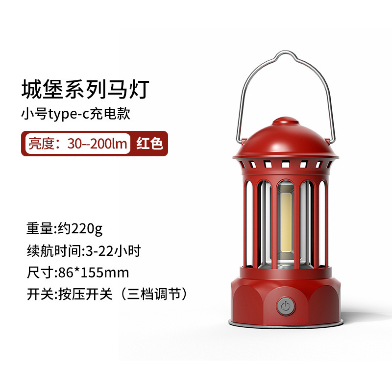 户外露营灯酒吧餐厅氛围灯夜市摆摊灯照明灯户外灯夜灯书桌灯可挂|undefined