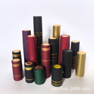 Wine bottle shrink film pvc easy-to-tear cable plastic cap cover factory wholesale wine sealing Heat Shrinkable film New