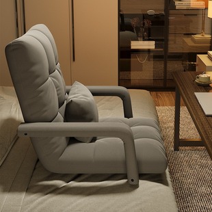 Bed Back Chair Student Dormitory Tatami Single Foldableing Chair Home Bay Window Can Lie down and Sleep Lazy Sofa