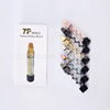 7pmini2 PIPE Glass Twisty Blunt Dry Herb Small flat -mouth spiral spiral dried fustor