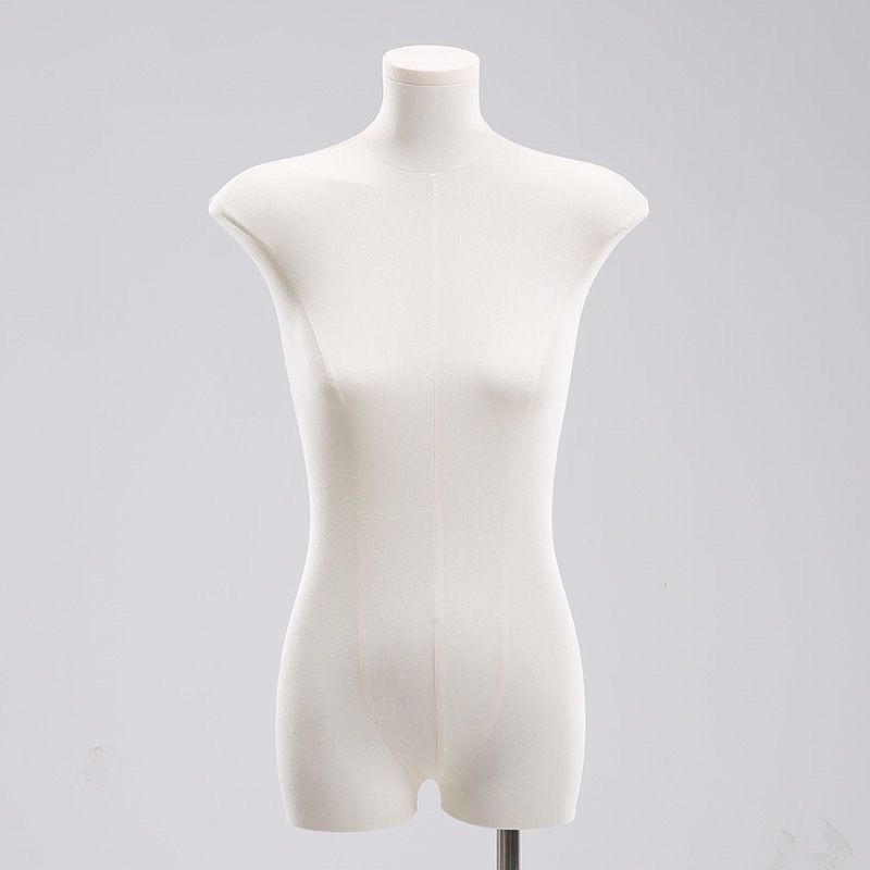Tienda de ropa de estilo coreano cuerpo plano de alto nivel de mujer mitad de ventana de ropa de mujer muñeca plataforma de exhibición de cuerpo grueso nuevo pecho pequeño