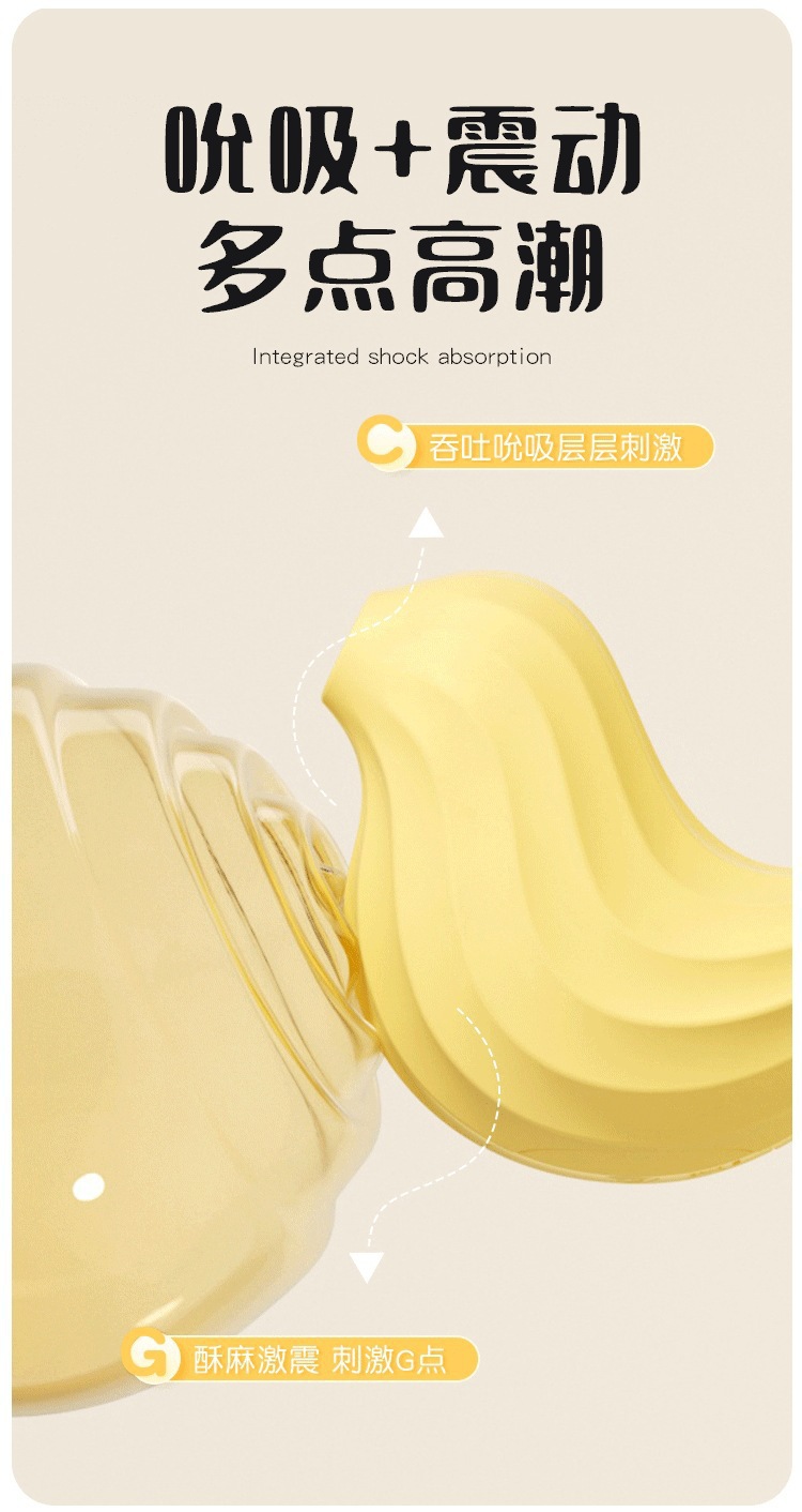 Mystery Ji Yuanqi Bird Wearable Egg with Suction, Vibration and App Control — detail image 17