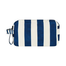 跨境热销新品化妆包便捷条纹洗漱包时尚女士口红收纳包可ogo百搭