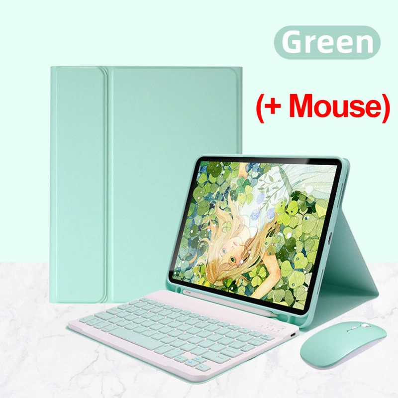 Подходит для iPad Air 11, отличная сенсорная Bluetooth-клавиатура, чехол-клавиатура для iPad 11 2025, подсвечиваемый кожаный чехол