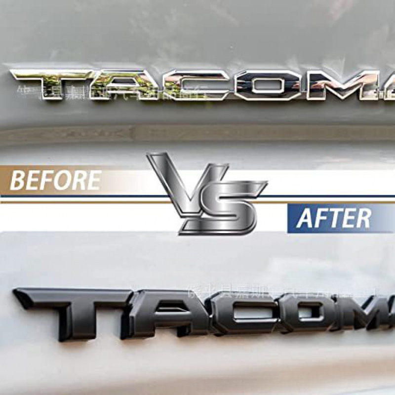 Adecuado para Toyota TACOMA cubierta del logotipo del coche V6 4X4 SR5