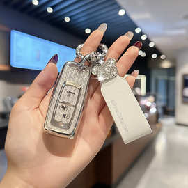 适用图片125la摩托车钥匙套ns扣lead125佛沙350裂行大洲pcx160套