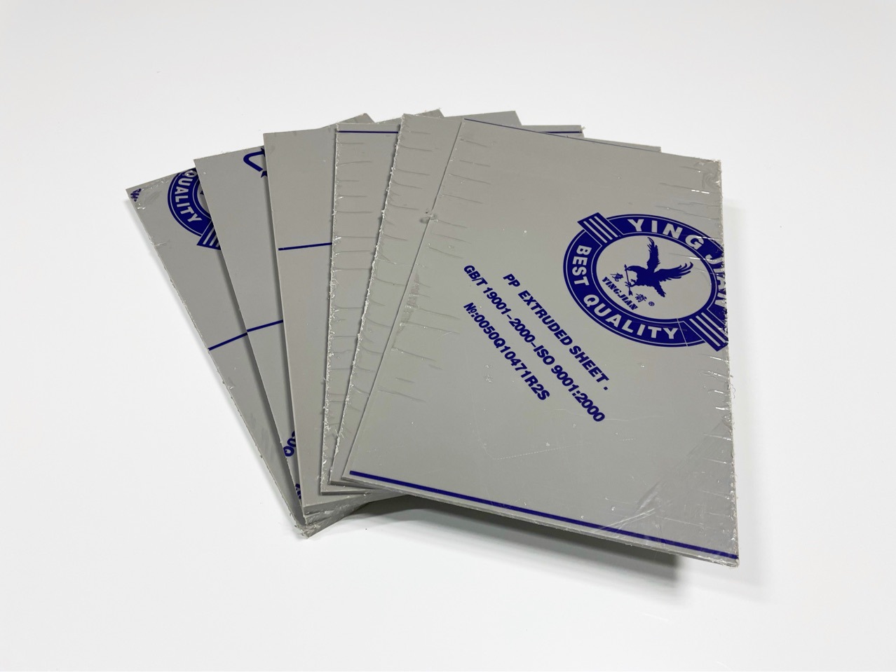 鹰箭阻燃米黄色PP板深灰PP板耐酸碱防火聚丙烯PPS板