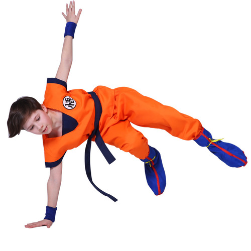 Dragon Ball Goku costume children's men's turtle pie cosplay anime performance costume Halloween costume