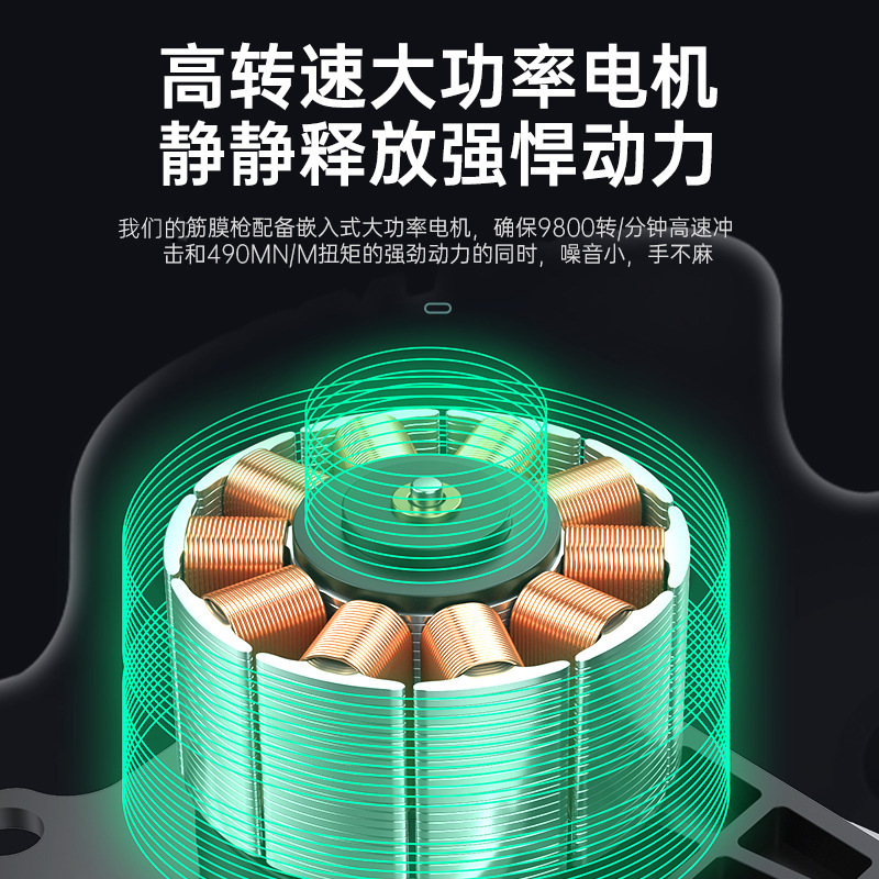 国境を越えたアマゾン筋膜銃専門級液晶インバータ充電タイプマッサージ器筋肉リラックス首膜銃メーカー|undefined