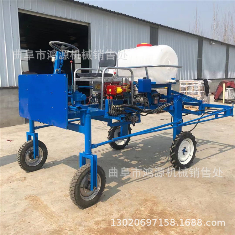 农用四轮打药机 柴油乘坐式三轮打药机 蔬菜地喷雾打药机