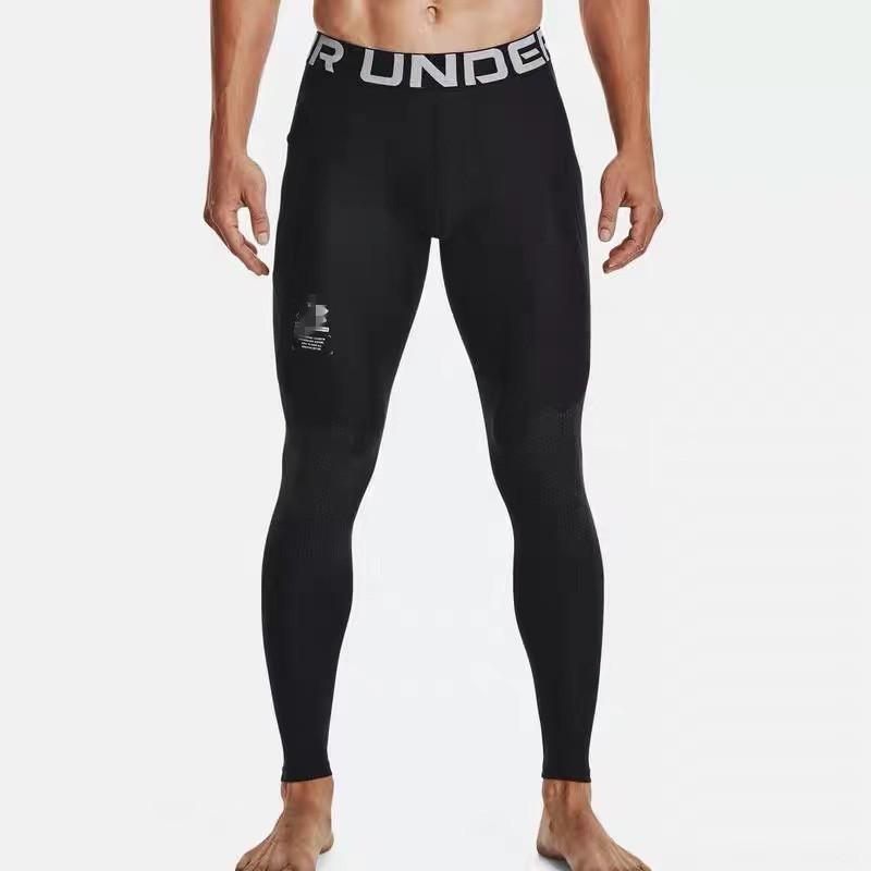Branded in-stock high-elasticity quick-dry tight-fitting men's breathable sports leggings for fitness, running, basketball, and cycling Branded in-stock high-elasticity quick-dry tight-fitting men's breathable sports leggings for fitness, running, basketball, and cycling
