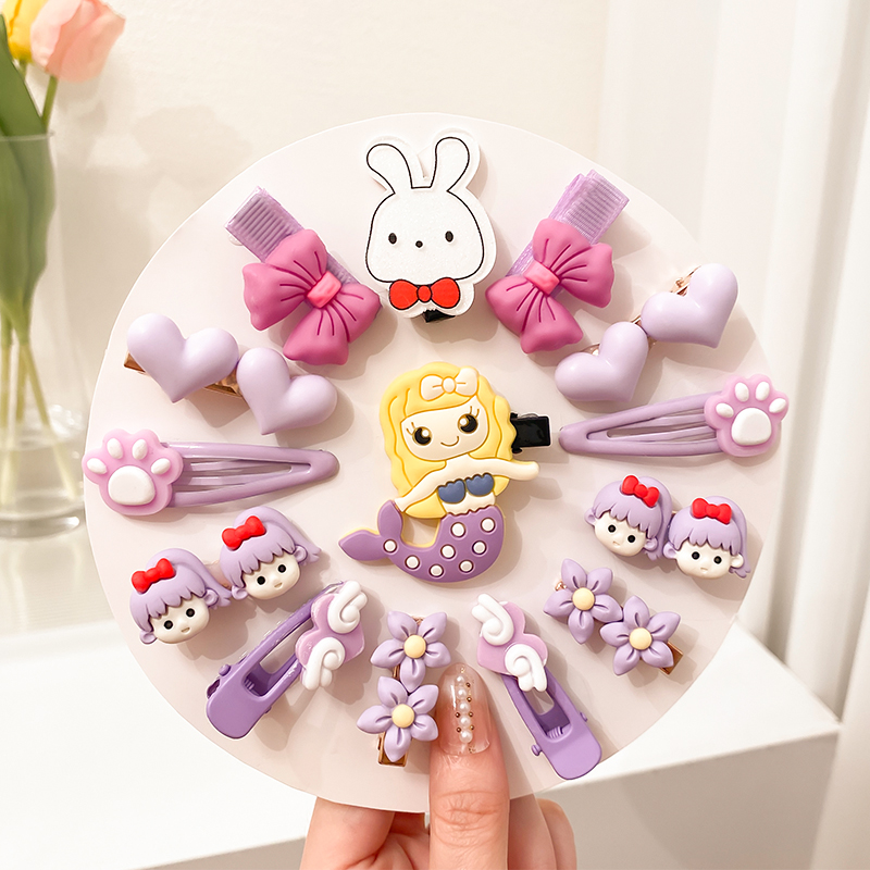 Clips de cabello para niñas, tocado para niñas, clips de cabello para niñas lindas y bonitas, clips para niñas, bebés súper lindos, Beiqin