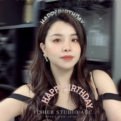 水鑽生日快樂慶生發箍頭箍頭飾韓國ins網紅公主派對拍照道具