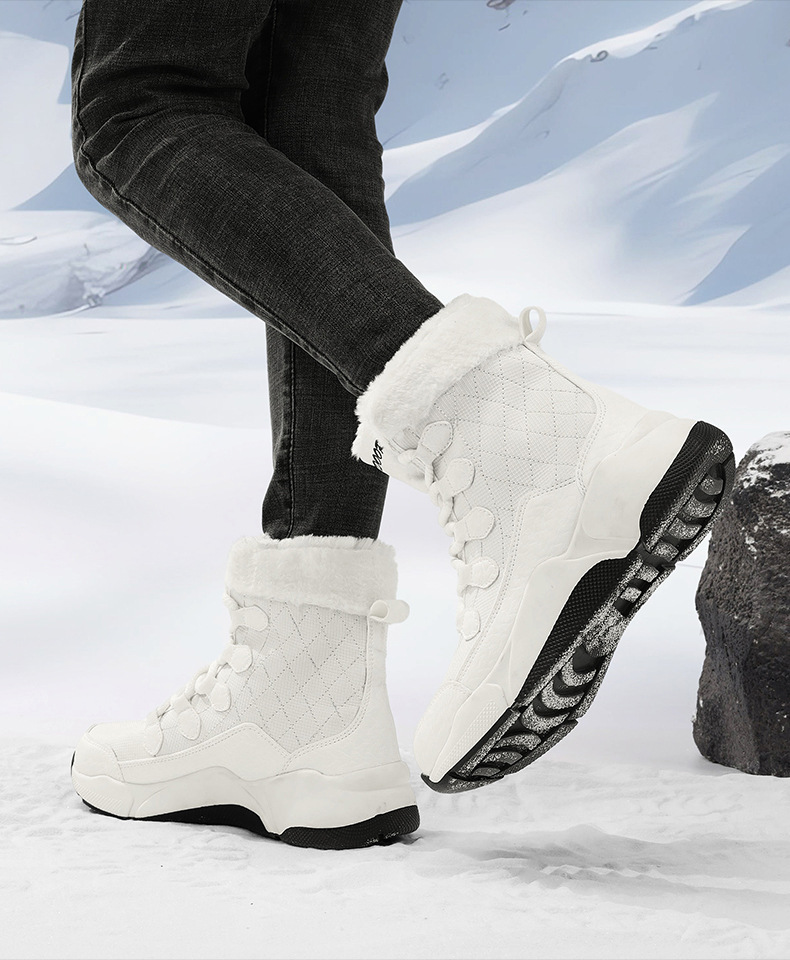 Damen Stiefeletten, Kampfstiefel, wasserdicht, Militär, Western, mittelhoher Absatz, spitze Zehenpartie, Reißverschluss, Schnürstiefel, Sportstiefel_voghion.com