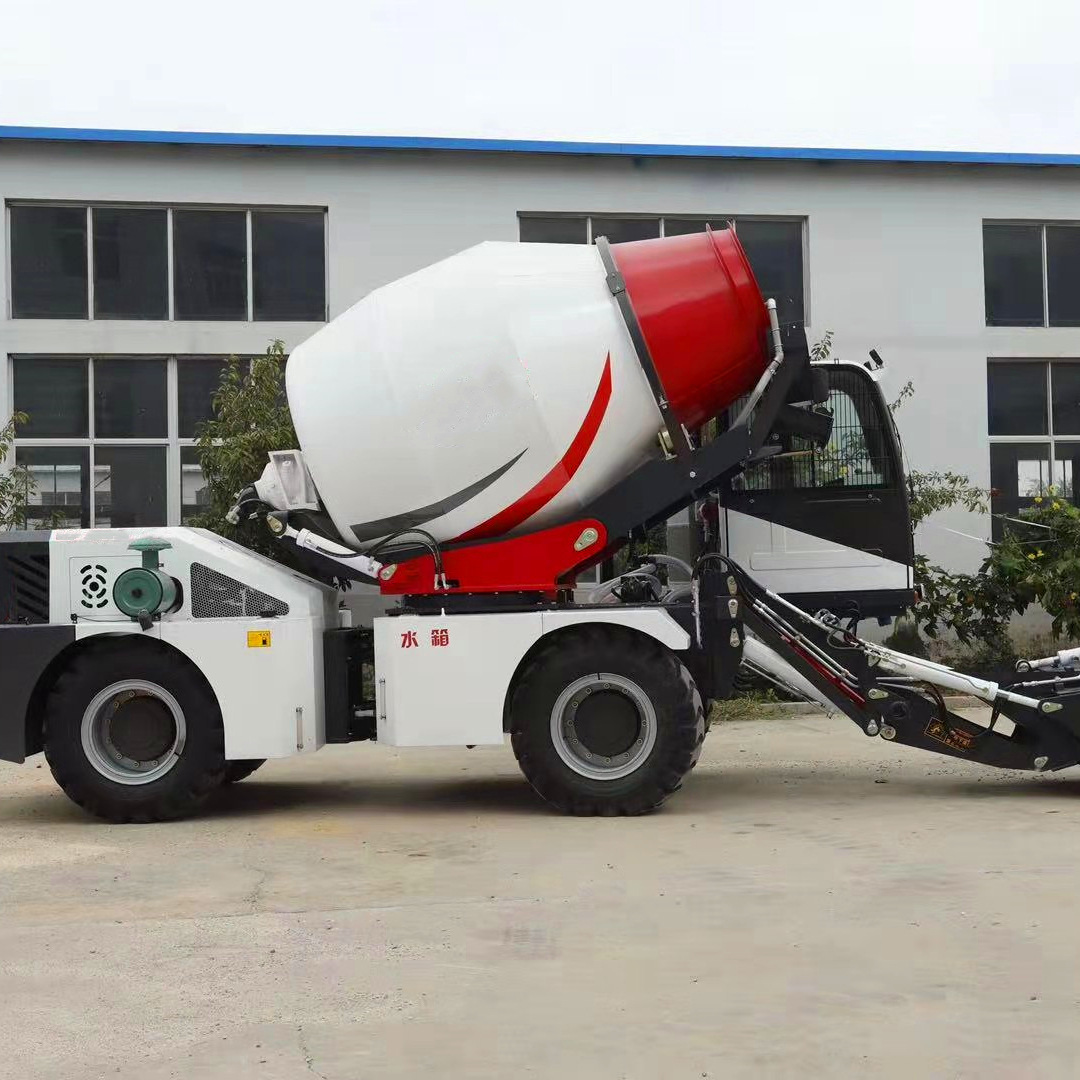 自动上料搅拌车 自铲料 铲带搅拌罐 搅拌车 搅拌罐