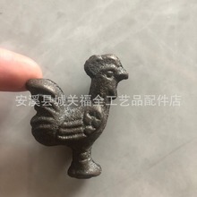 福全铁艺供应工艺品铸铁配件 铸铁小公鸡配件 各类铸铁小鸟等动物