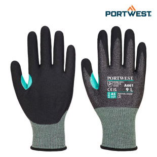 PORTWEST/Povist A661 CT200 AHR13 Nitrile Coated Cut-resistant Gloves