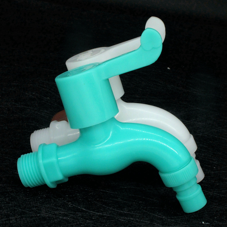 Processing custom wholesale winter all-plastic freeze-resistant washing machine faucet smashing ball core flow large plastic faucet