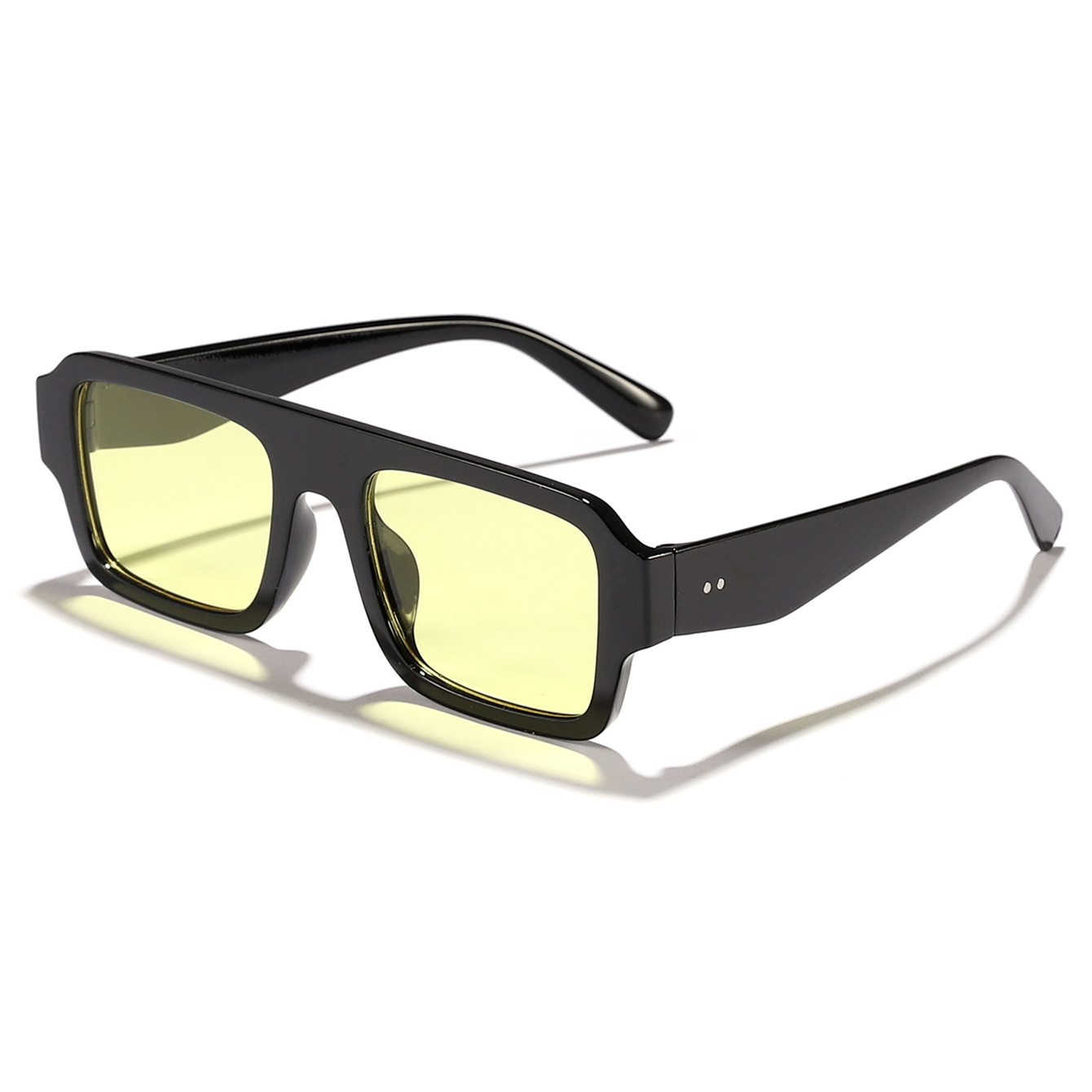 Nuevas gafas de sol de marco cuadrado retro transfronterizas