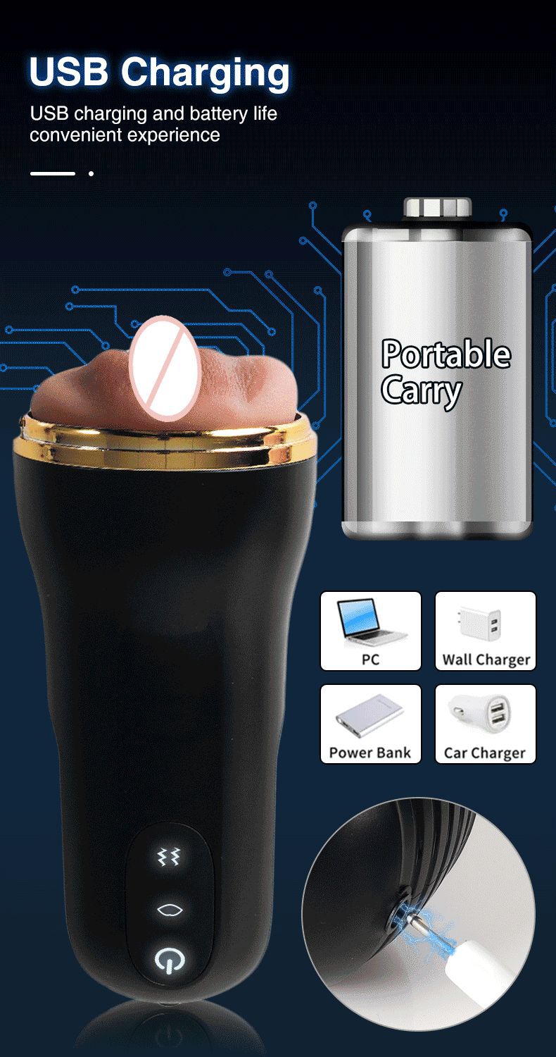 详情图09新品防阴倒模飞机杯吮吸震动阴茎训练器男用自慰器成人