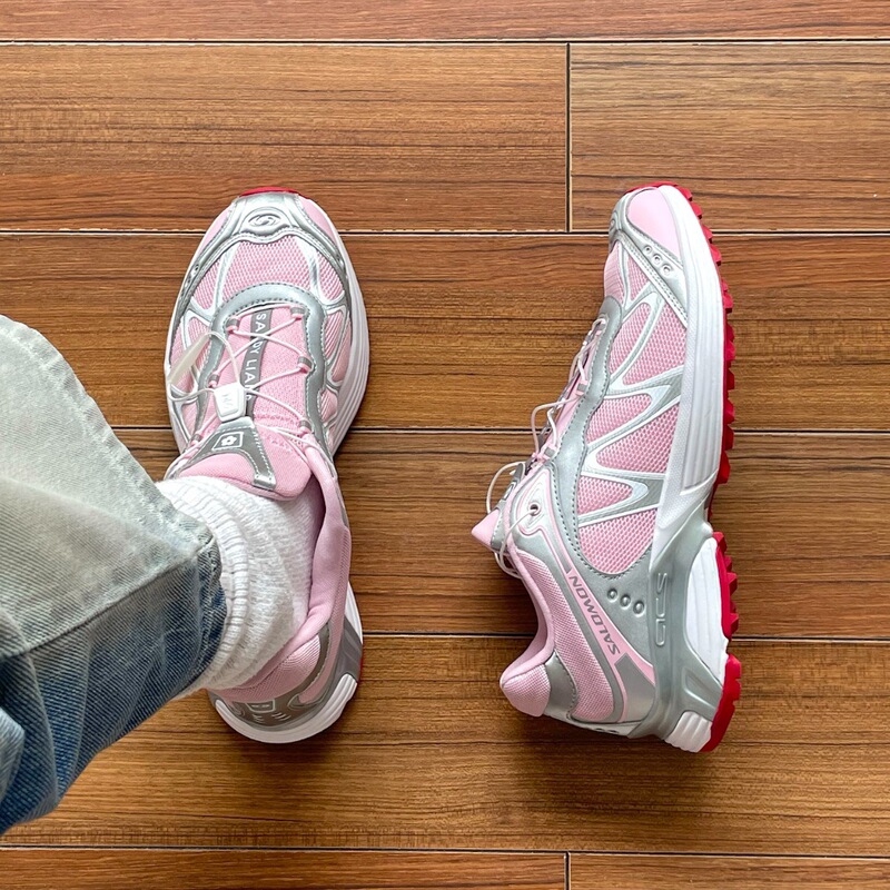 Sandy Liang X Salomon Salomon Xt-Whisper Retro Silver Powder Running Shoes 478463